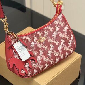 Coach Teri shoulder bag, Year of the Horse limited edition.